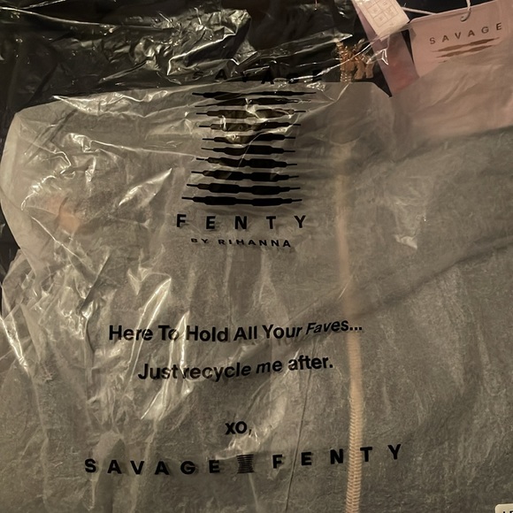 Savage Fenty Hooded Onesie 🚨Firm Price🚨 - Picture 7 of 7